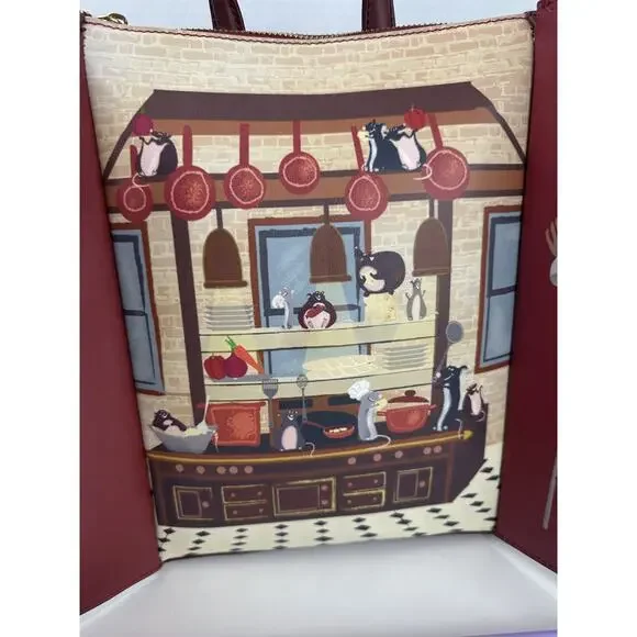 Our Universe Disney Pixar Ratatouille Kitchen Doors Mini Backpack BoxLunch - Picture 14 of 16